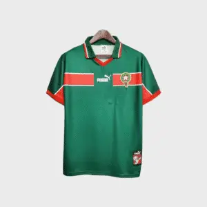 Morocco 1998 Home green Jersey world cup