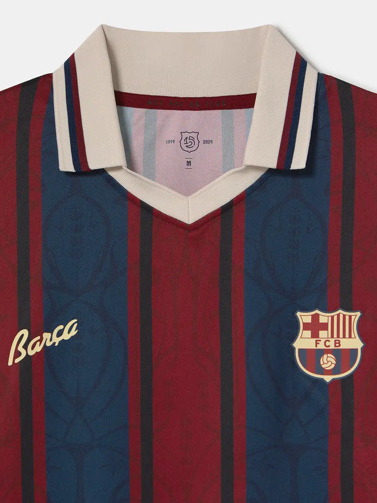 Modernist FC Barcelona Polo - Oversize - Image 3