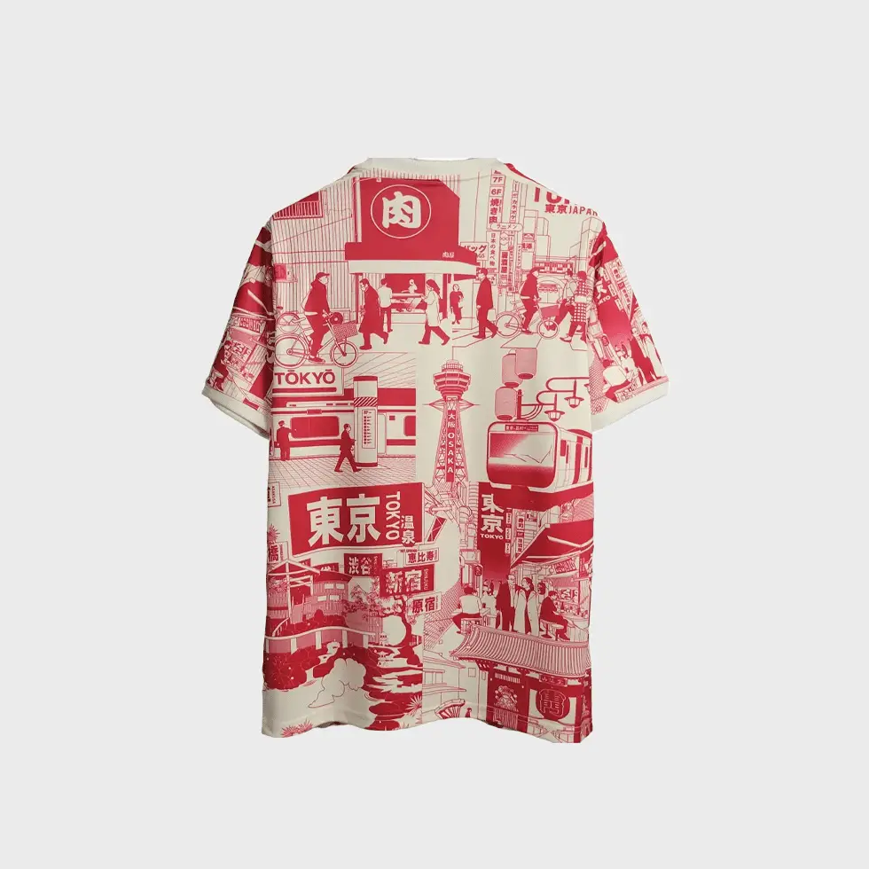 Japan Red Tokyo Edition 2023 Jersey - Image 2